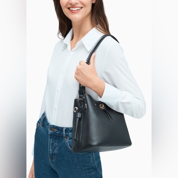 Kate Spade Marti Pebble Leather Bucket Bag - Picture 1 of 8